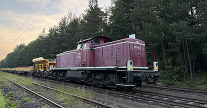 [Translate to English:] Arbeitszug V90