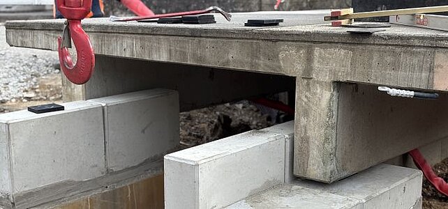 Platform installation in Dattenfeld