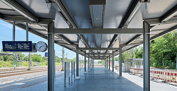 Platform Roof in Büchen