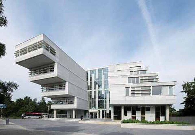 [Translate to Französisch:] Gebäude der pädagogischen Fakultät, Faculteit Educatie, FED der Hogeschool van Arnhem und Nijmegen HAN