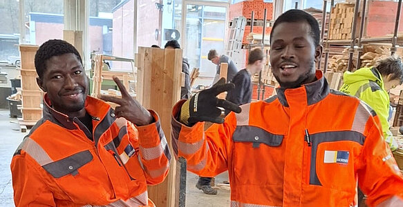 Apprentices from Ghana