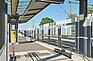 Platform canopies and windscreen in Muellheim