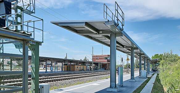 Platform Roof in Büchen