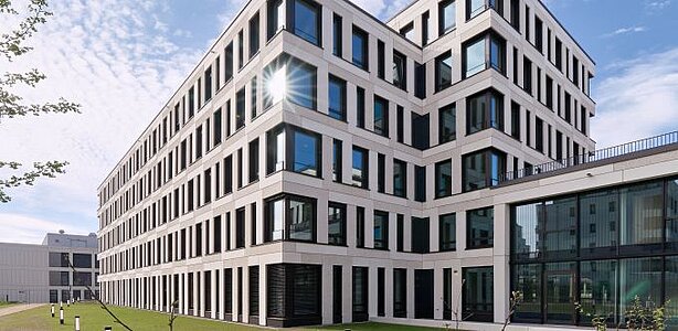 Architectural Concrete Façade for "Reiterstaffel Offices"