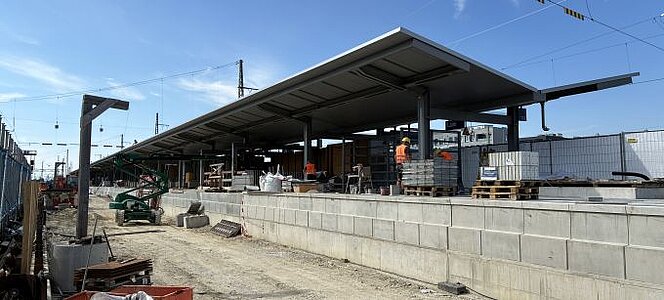 HERING platform roof