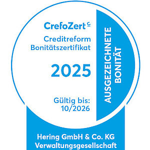 CrefoZert 2025 Certificate