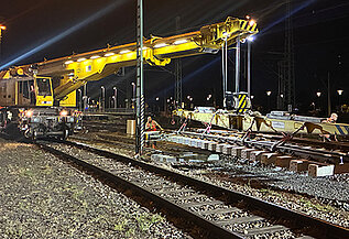 KRC810 during turnout lifting