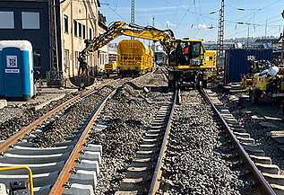 Track and Switch Renewal in Siegen: Precision Work Close to Home