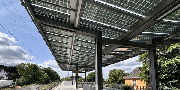 Platform Roof with Photovoltaics in Lünen