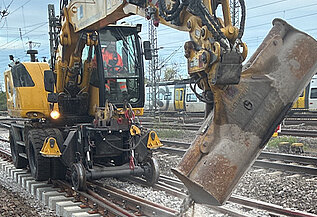 Track Construction at Mannheim Central Station