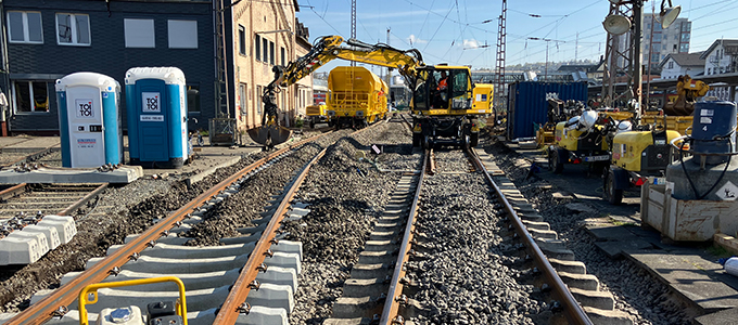Track and Switch Renewal in Siegen: Precision Work Close to Home