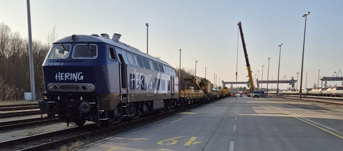 BR218 Locomotive with RES Wagons