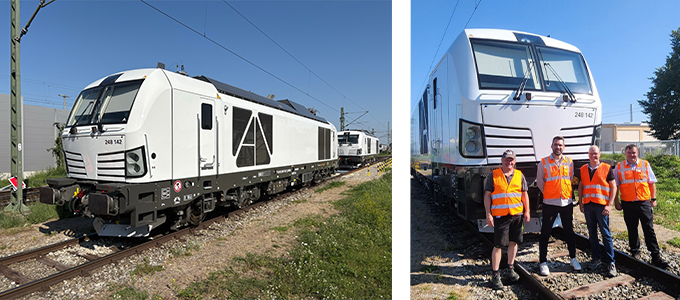 First Vectron Dual Mode for HERING