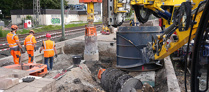 Specialist deep foundation drilling in Haan-Gruiten