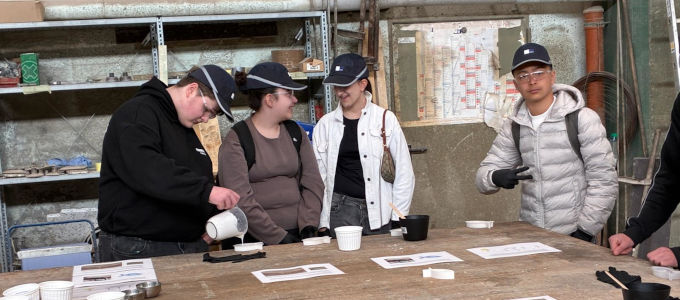 Students discover training opportunities at HERING