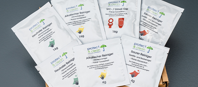 All cleaning powders at a glance