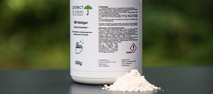SBR cleaner powder