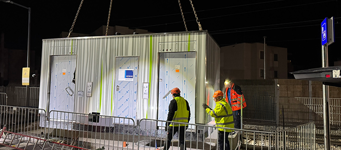Installation of Toilet Facility in Record Time